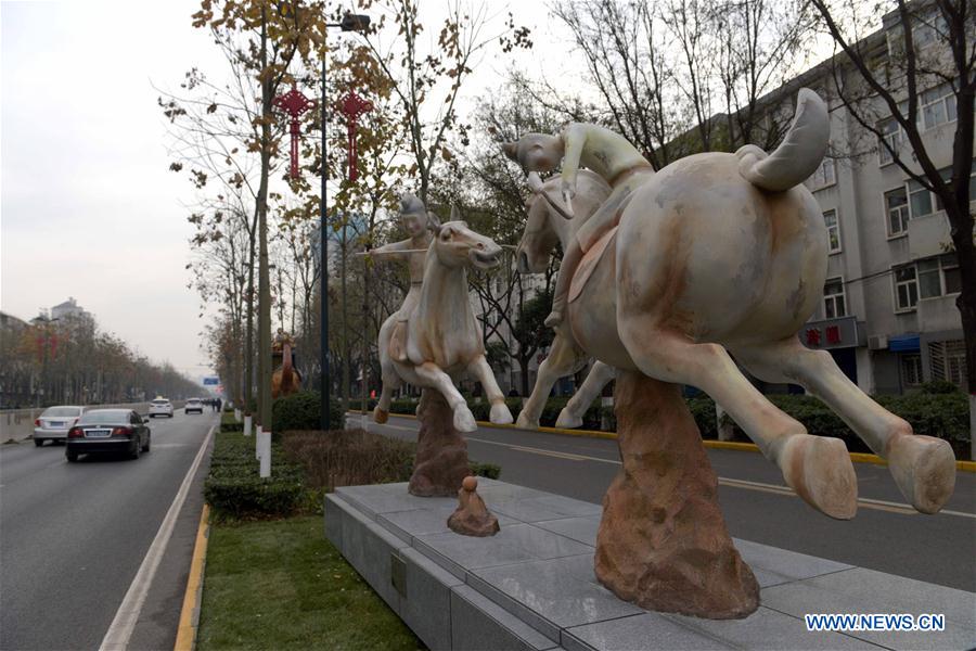 CHINA-SHAANXI-XI'AN-SCULPTURES (CN)