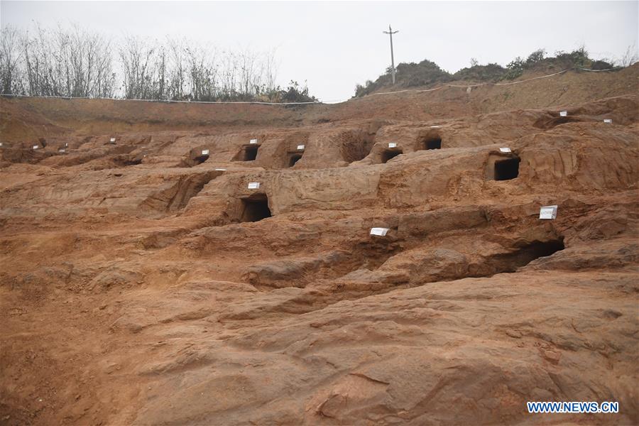 CHINA-CHENGDU-CLIFF TOMB CLUSTER(CN)