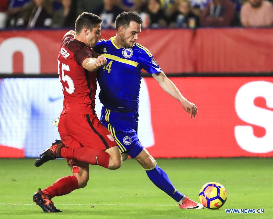 (SP)U.S.-LOS ANGELES-SOCCER-FRIENDLY MATCH-USA VS BIH