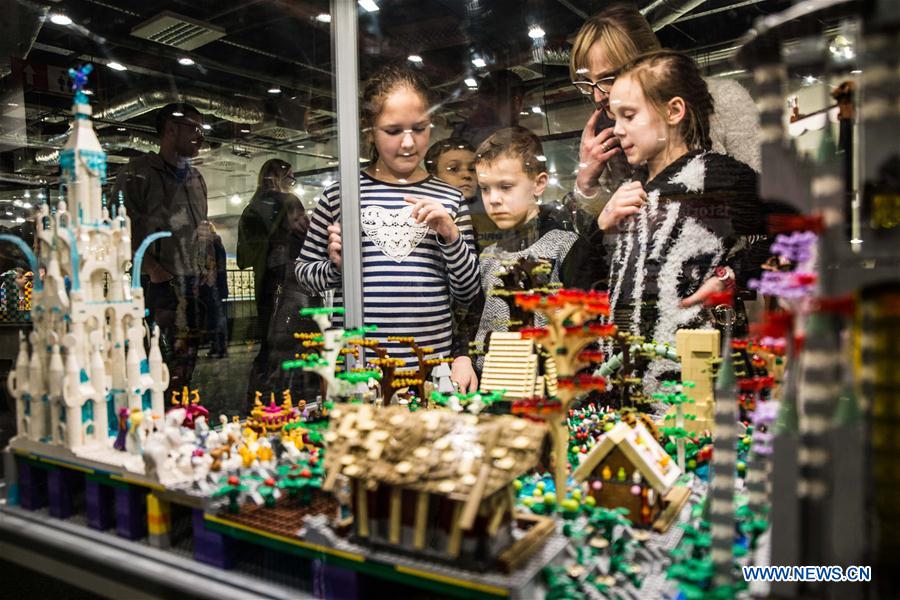 POLAND-WARSAW-LEGO EXHIBITION