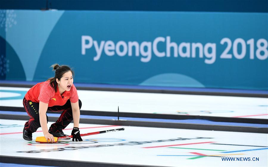 (SP)OLY-SOUTH KOREA-PYEONGCHANG-CURLING-MIXED DOUBLES-CHINA VS CANADA