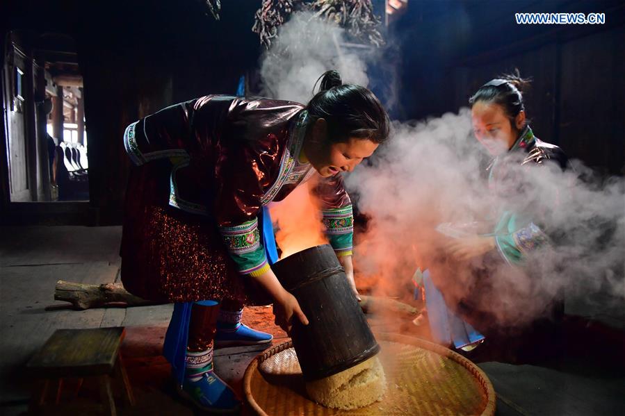 CHINA-GUANGXI-RONGSHUI-FESTIVE DRINKING (CN)