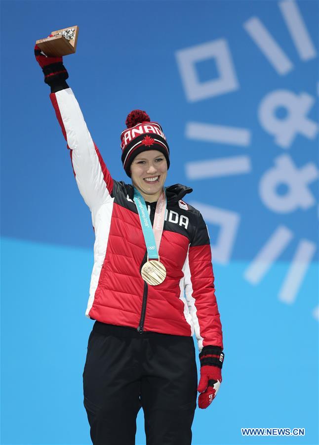 (SP)OLY-SOUTH KOREA-PYEONGCHANG-LUGE-WOMEN'S SINGLES-MEDAL CEREMONY