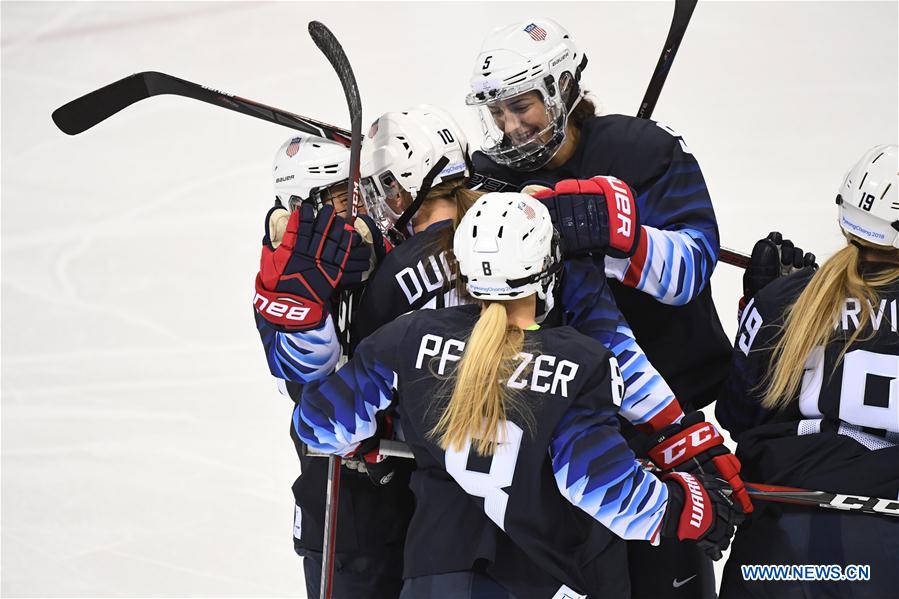 (SP)OLY-SOUTH KOREA-PYEONGCHANG-ICE HOCKEY-USA VS FIN