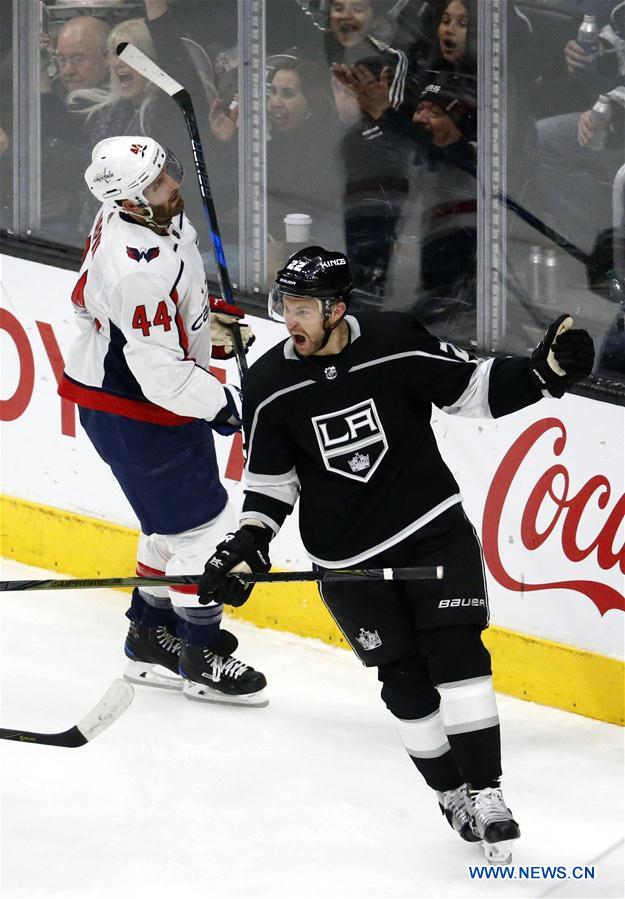 (SP)U.S.-LOS ANGELES-ICE HOCKEY-NHL-LOS ANGELES KINGS VS WASHINGTON CAPITALS