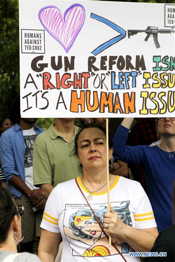 U.S.-HOUSTON-RALLY-GUN CONTROL