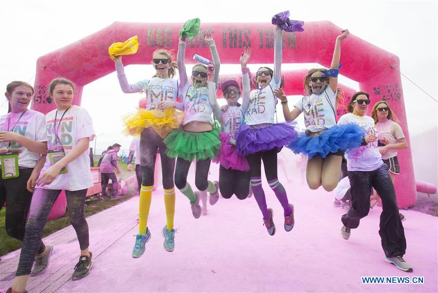 (SP)CANADA-TORONTO-COLOR RUN