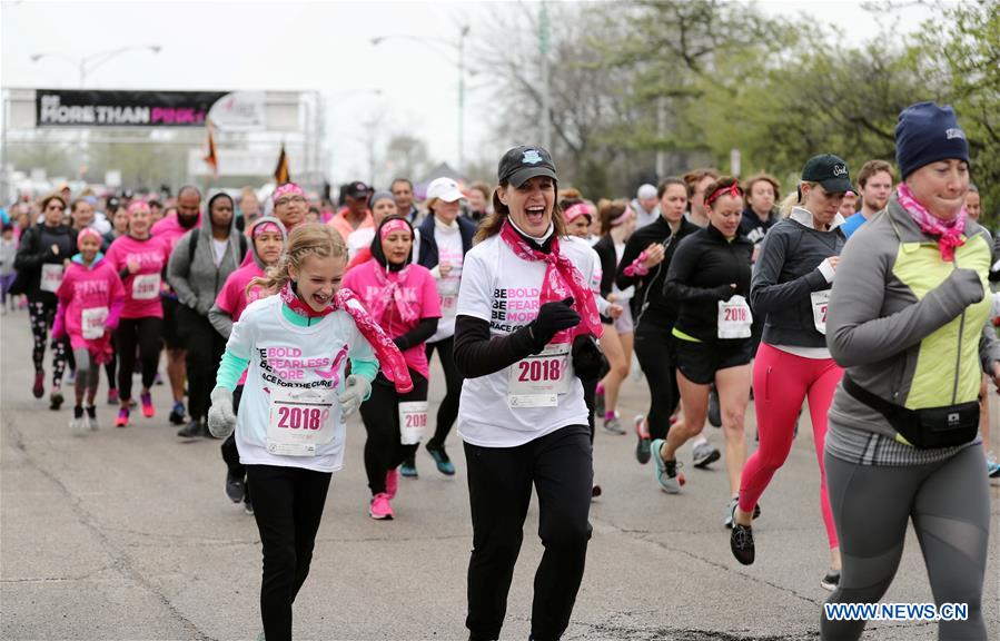 U.S.-CHICAGO-MOTHER'S DAY-RACE FOR THE CURE