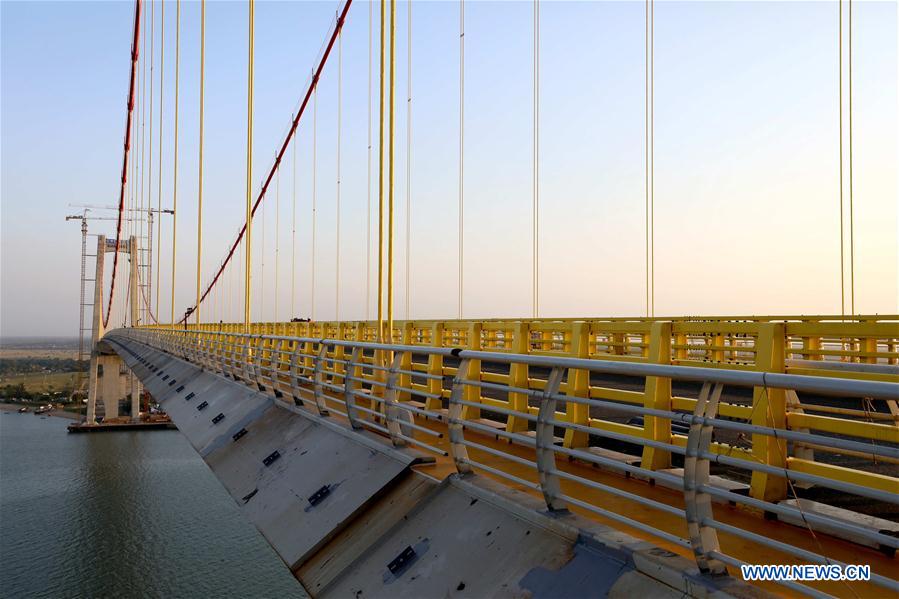 MOZAMBIQUE-MAPUTO-CHINA-SUSPENSION BRIDGE