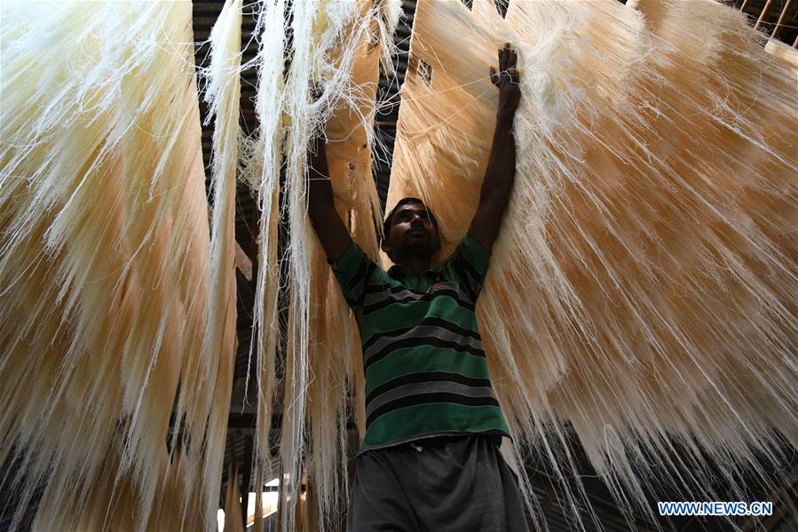 INDIA-TRIPURA-VERMICELLI MAKING