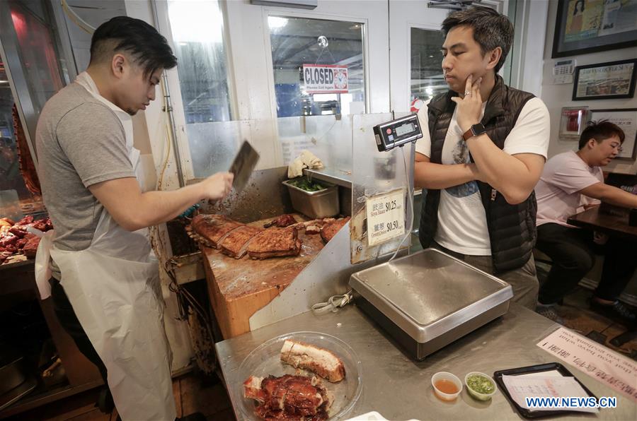 CANADA-VANCOUVER-CHINESE BARBECUE-RESTAURANT