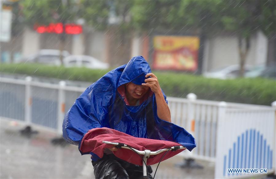 CHINA-TYPHOON MARIA-LANDFALL (CN)