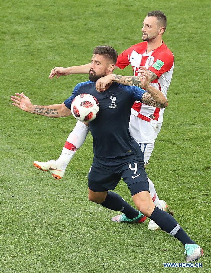 (SP)RUSSIA-MOSCOW-2018 WORLD CUP-FINAL-FRANCE VS CROATIA