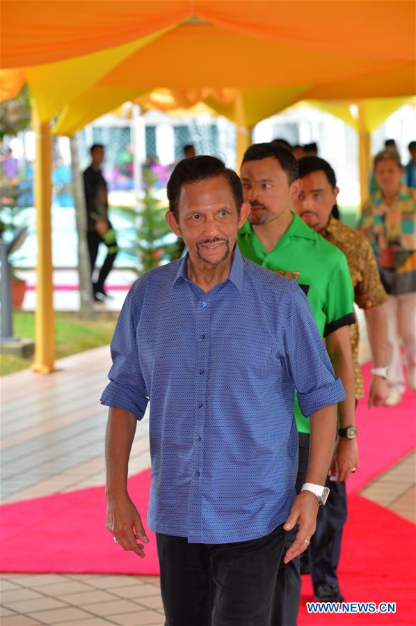 BRUNEI-BANDAR SERI BEGAWAN-SULTAN-BIRTHDAY CELEBRATION