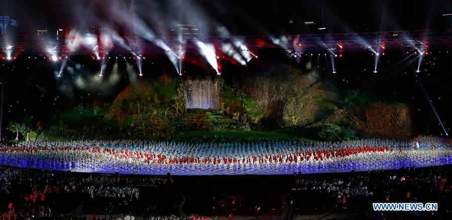 (SP)INDONESIA-JAKARTA-ASIAN GAMES-OPENING CEREMONY