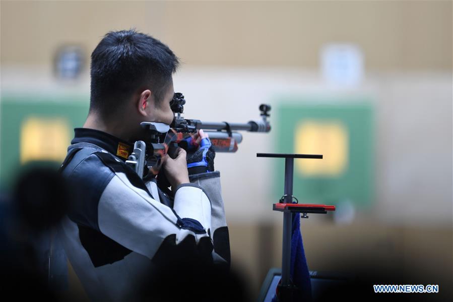 (SP)INDONESIA-PALEMBANG-ASIAN GAMES-SHOOTING-MEN'S 10M AIR RIFLE