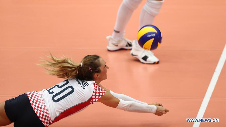 (SP)CROTIA-ZAGREB-2019 CEV VOLLEYBALL EUROPEAN CHAMPIONSHIP QUALIFICATION-WOMEN