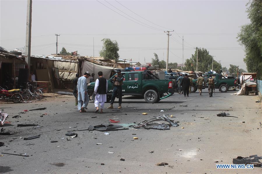 AFGHANISTAN-HELMAND-SUICIDE ATTACK