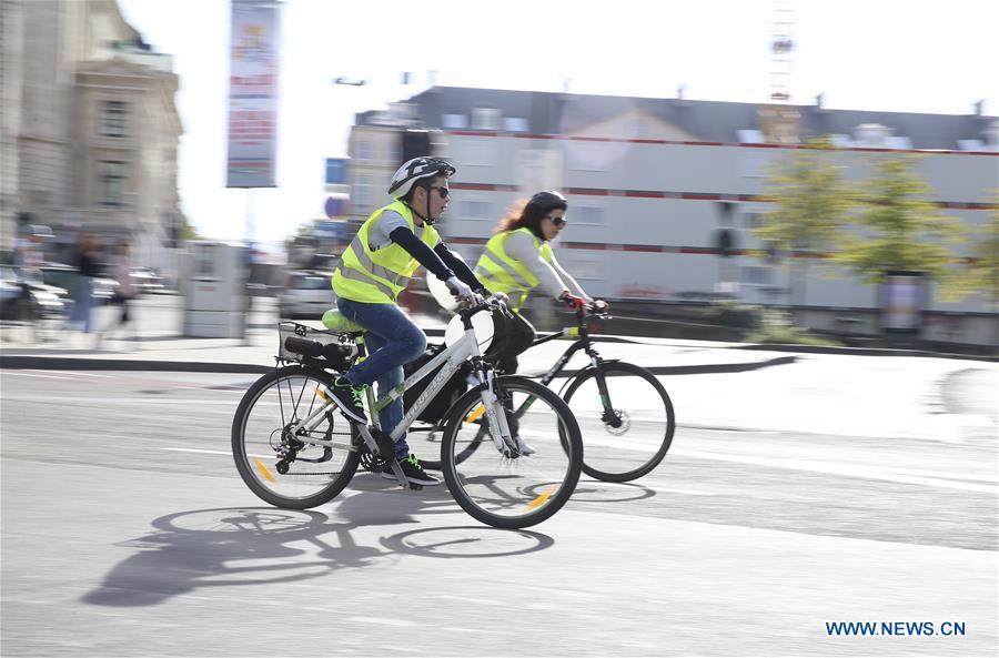 BELGIUM-BRUSSELS-CAR FREE DAY