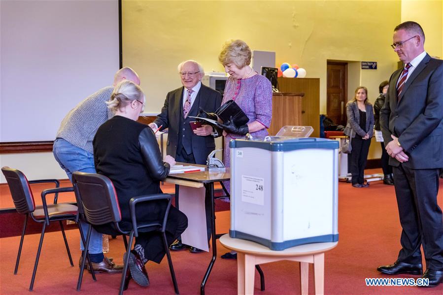 IRELAND-DUBLIN-PRESIDENTIAL ELECTION