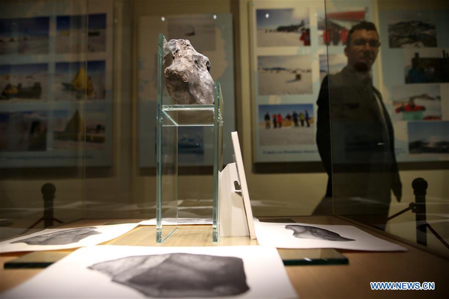 GREECE-ATHENS-METEORITE-EXHIBITION