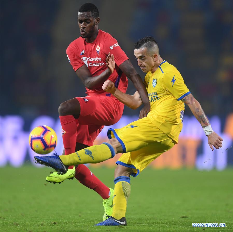 (SP)ITALY-FROSINONE-SOCCER-SERIE A-FIORENTINA VS FROSINONE