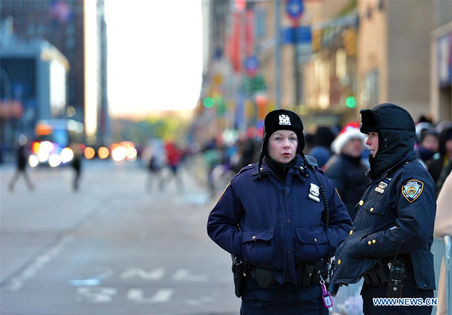 U.S.-NEW YORK-THANKSGIVING DAY PARADE-SECURITY