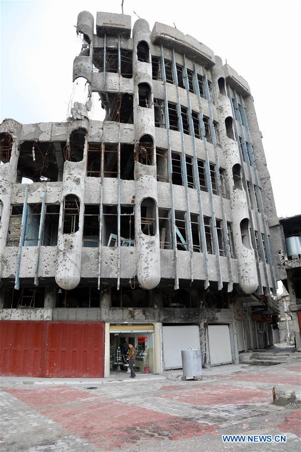 IRAQ-MOSUL-DEBRIS-REMOVAL