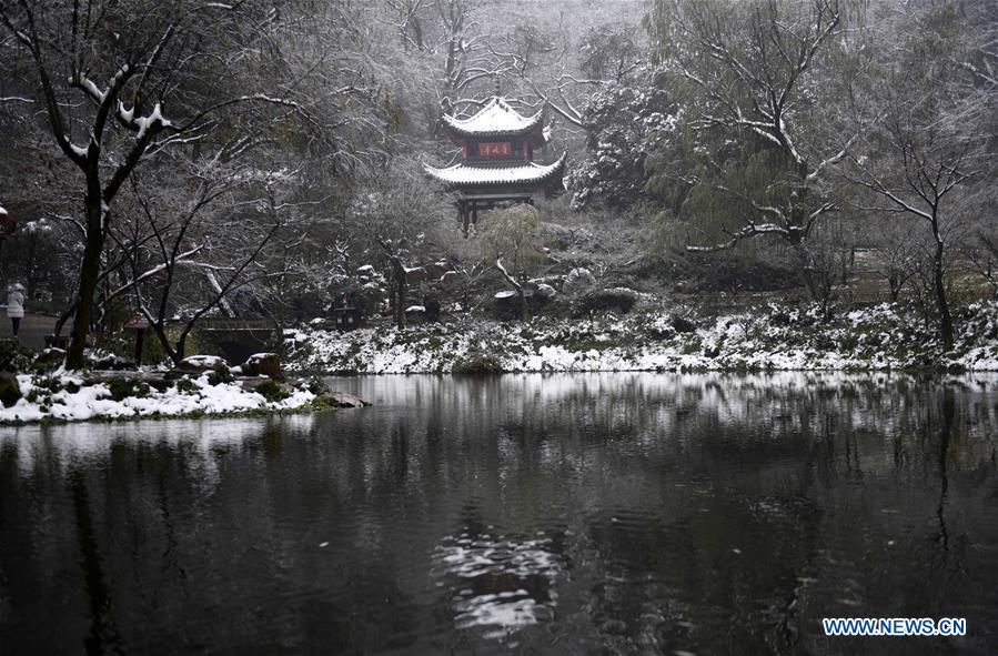 CHINA-CHANGSHA-YUELU MOUNTAIN-SNOW (CN)