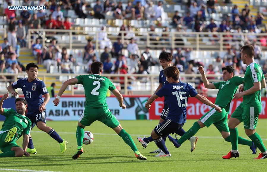 (SP)UAE-ABU DHABI-SOCCER-AFC ASIAN CUP 2019-GROUP F-JPN VS TKM