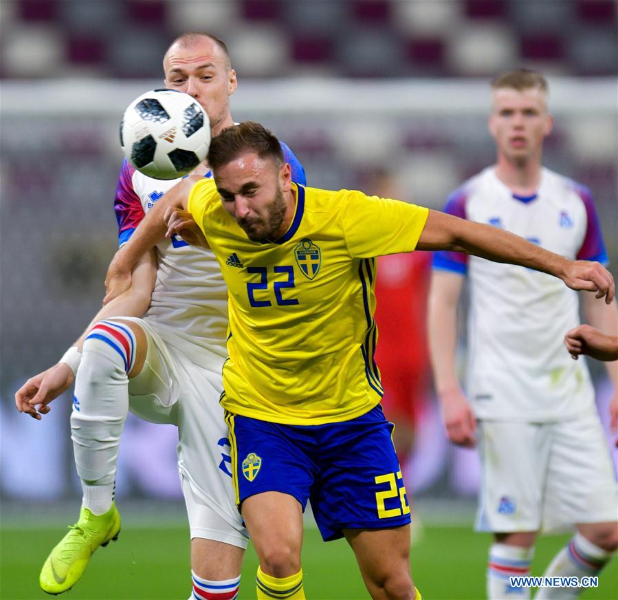 (SP)QATAR-DOHA-SOCCER-INT'L FRIENDLY-SWEDEN VS ICELAND