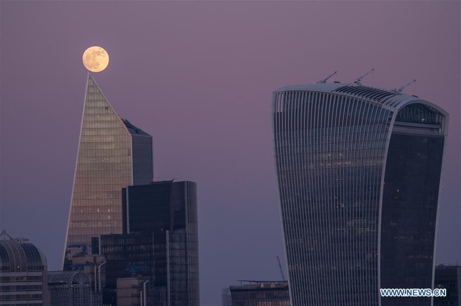 BRITAIN-LONDON-SUPERMOON 