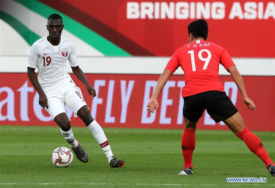 (SP)UAE-ABU DHABI-SOCCER-AFC ASIAN CUP 2019-QUARTERFINAL-KOR VS QAT