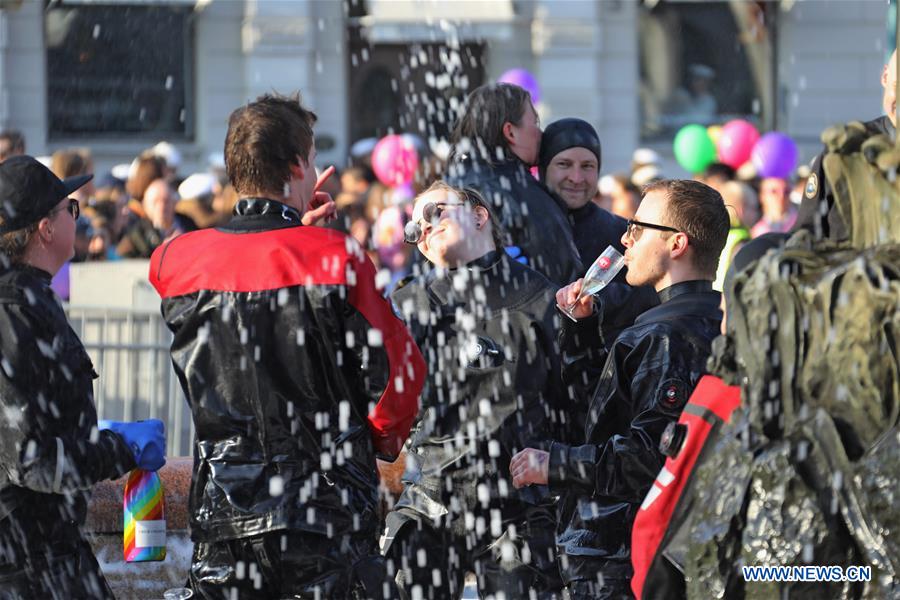 FINLAND-HELSINKI-MAY DAY-CELEBRATION