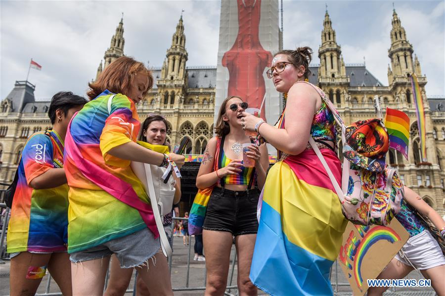 AUSTRIA-VIENNA-EUROPRIDE PARADE