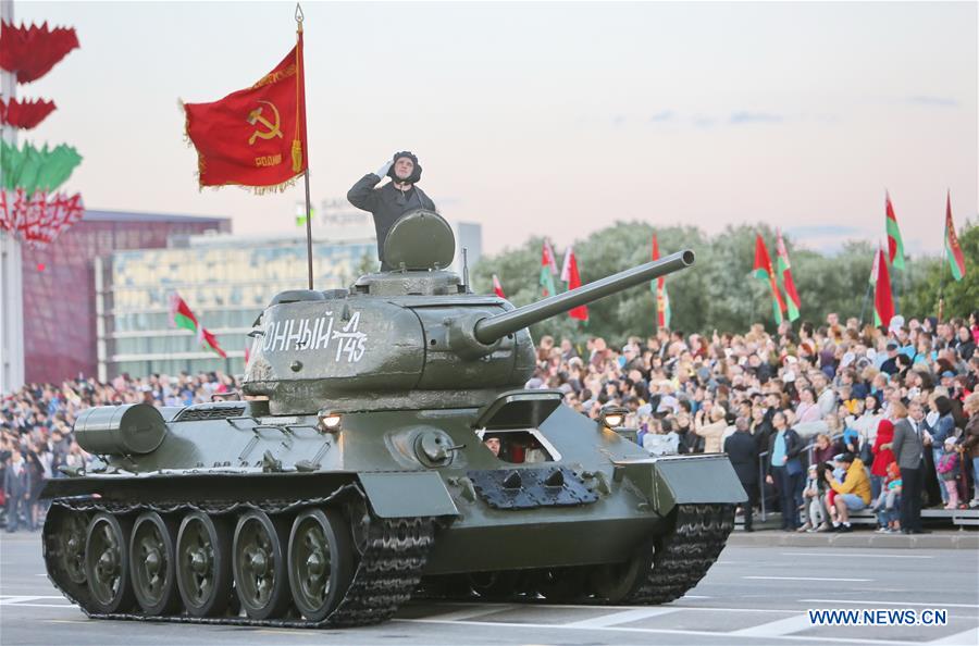 BELARUS-MINSK-INDEPENDENCE DAY-MILITARY PARADE