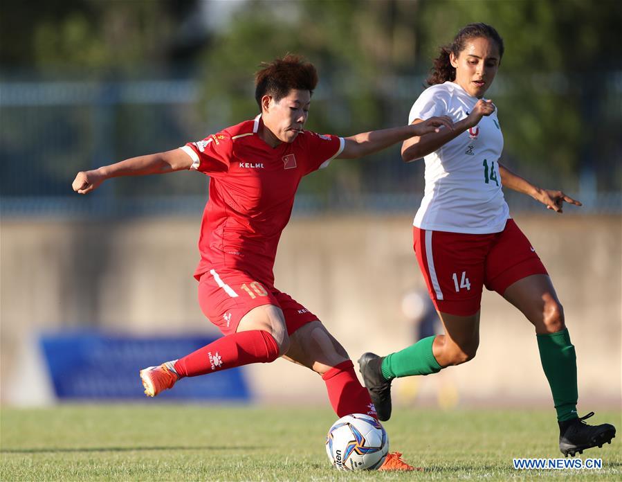 (SP)ITALY-NAPLES-SUMMER UNIVERSIADE-WOMEN'S FOOTBALL-CHN VS MEX