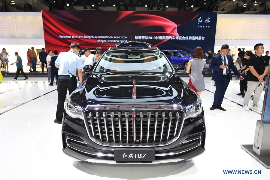 CHINA-CHANGCHUN-HONGQI-SUV-LAUNCH CEREMONY (CN)