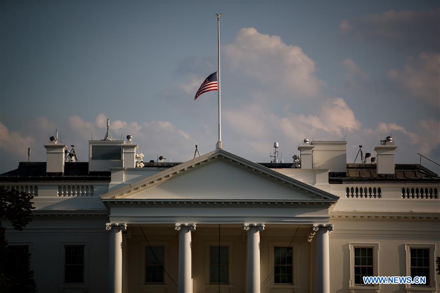 U.S.-WASHINGTON D.C.-NATIONAL FLAG-HALF MAST-MASS SHOOTING