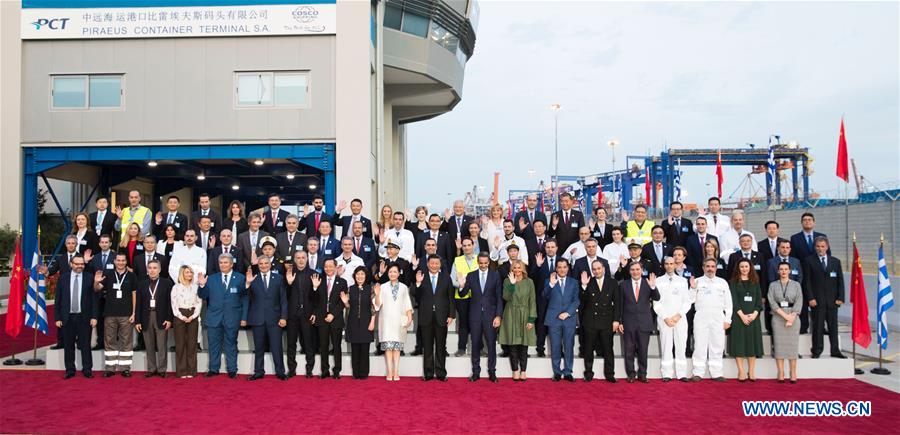 GREECE-CHINESE PRESIDENT-PIRAEUS PORT-VISIT