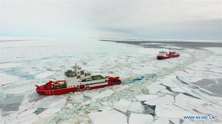 (EyesonSci) CHINA-XUELONG 2-ANTARCTIC-EXPEDITION-ICEBREAKING(CN)