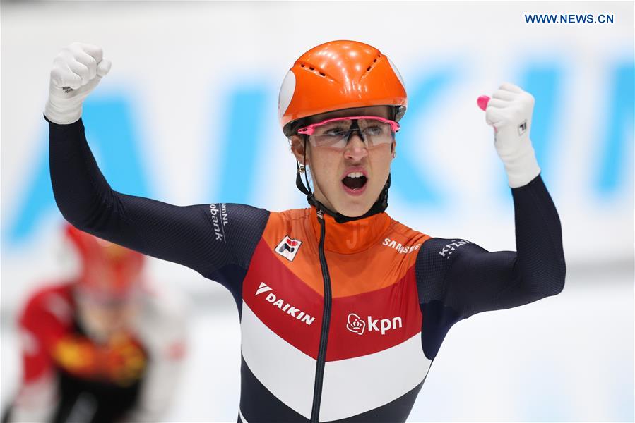 (SP)THE NETHERLANDS-DORDRECHT-ISU WORLD CUP-SHORT TRACK