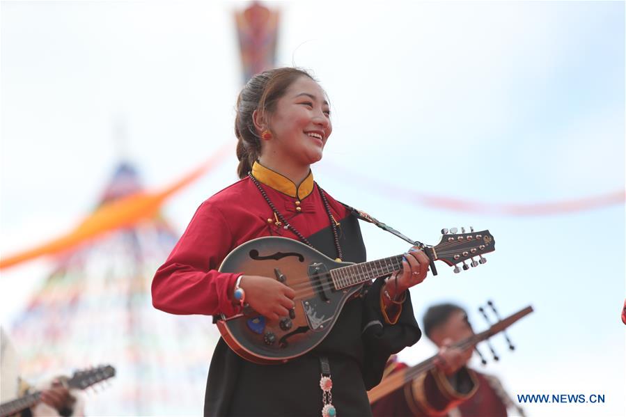 CHINA-GANSU-MAQU-HORSE RACING FESTIVAL-OPENING (CN)