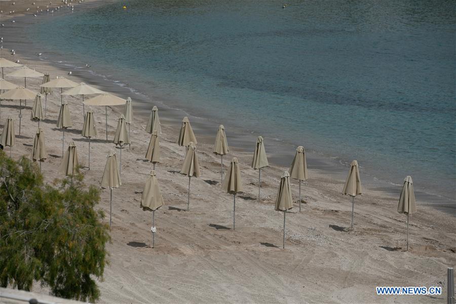 GREECE-BEACH-REOPENING