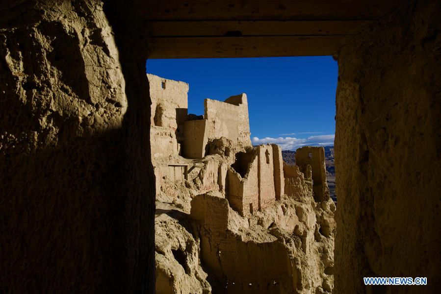 (InTibet) CHINA-TIBET-GUGE KINGDOM-RUINS-TOURISM (CN)