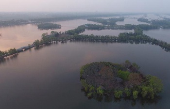 Scenery of Shuimentang Lake in E China